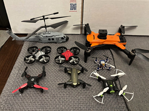 Lot rc electric drones - of,